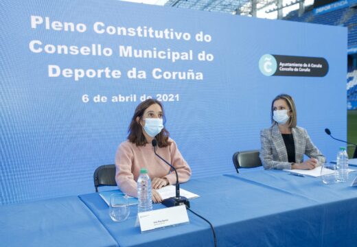 Rey: “Hoxe lles damos voz ás diferentes dimensións do deporte coruñés coa creación do Consello Municipal do Deporte”